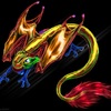 Neon Gecko Dragon