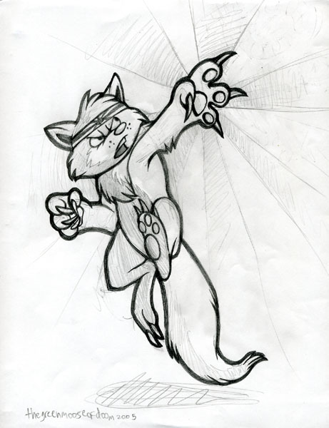 Ninja Wocky! sketch