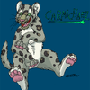 Carmicheal the Plushie Snowleopard