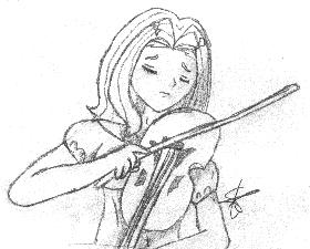 The tragic song of the violin