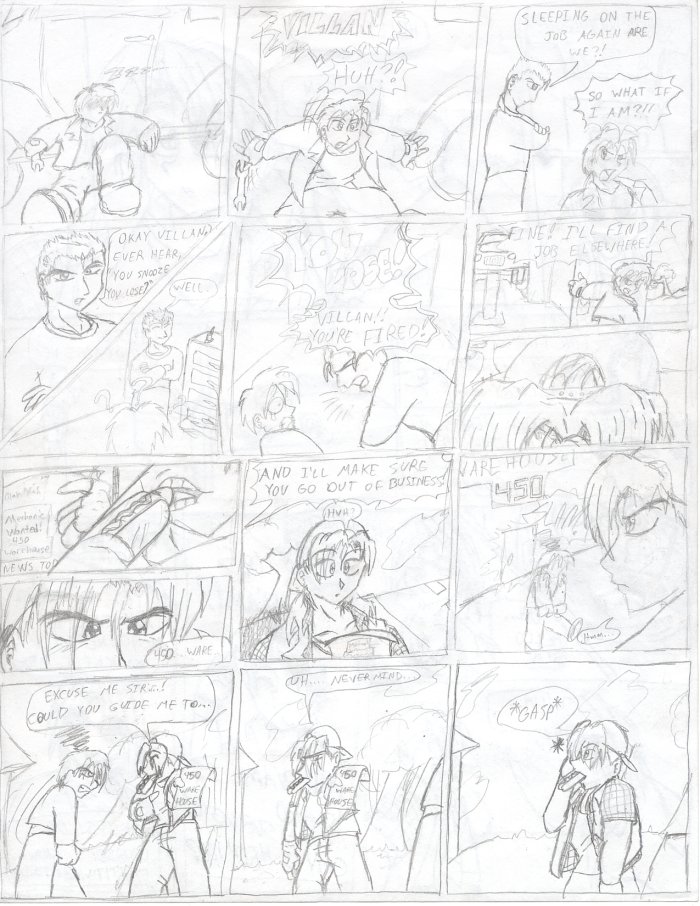 Kyaro: Mechanic Comic Page 1