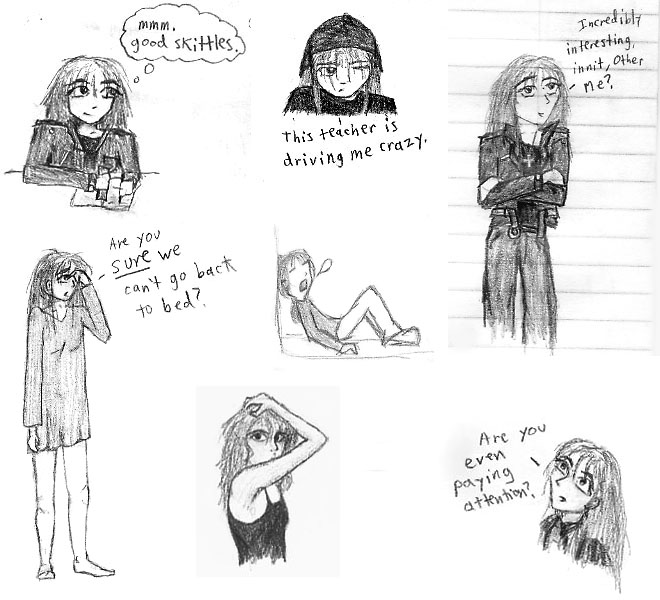 Kat's Sketchbook #9: The Joys of School