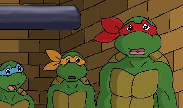 Leo, Mikey and Raph!