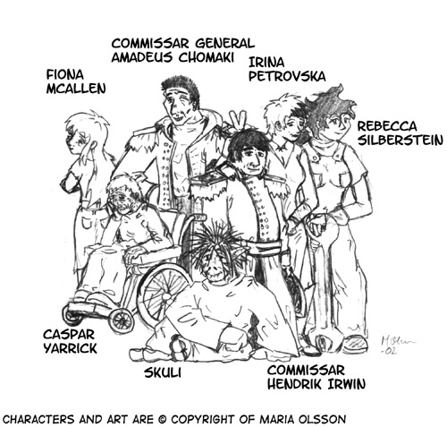 Tracks of the Wolf - supporting characters