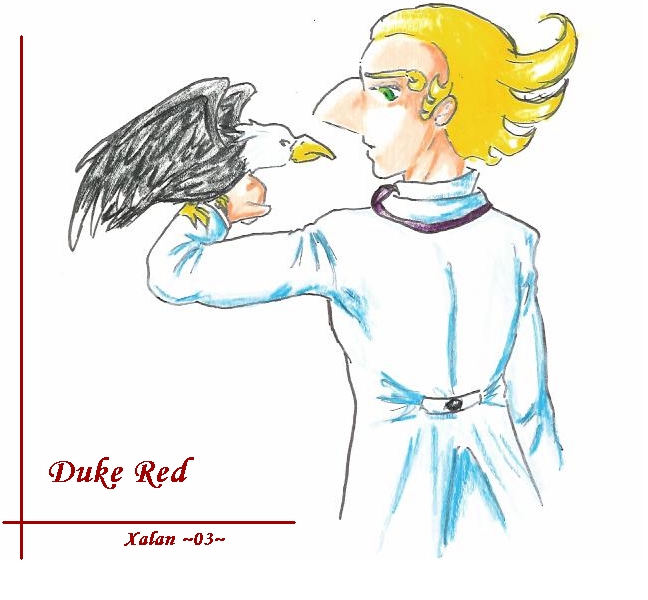 Duke Red and the eagle