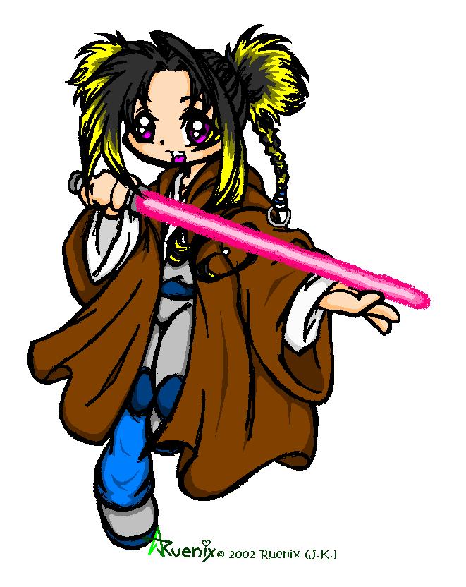 Chibi Jedi Padawan