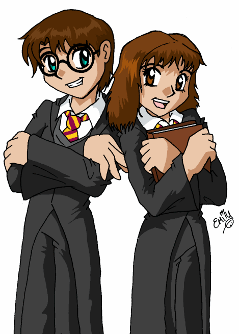 Harry Potter and Hermiony Granger!