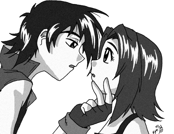 Manga Jen and Ash