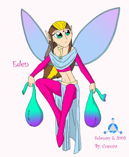 Eden, fairy of dawn