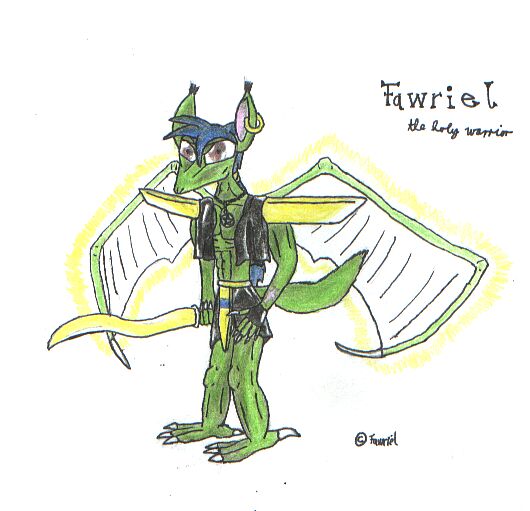 Fawriel,the holy warrior