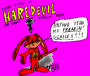 Haredevil: The rabbit without fear
