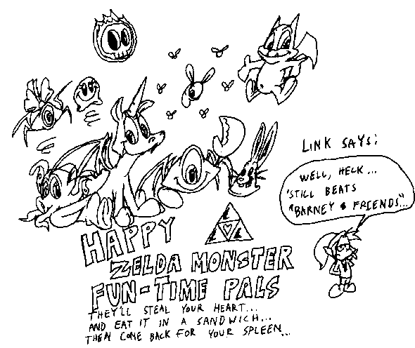 Happy Zelda Monster Fun-Time Pals