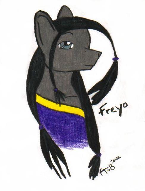 Freya's portrait