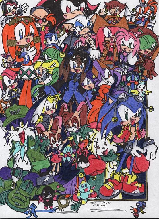 The Sonic Team All-Star!!!
