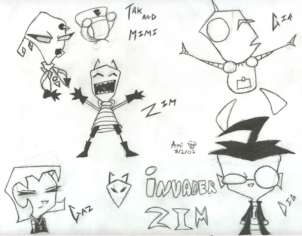 It's the Invader Zim Crew!