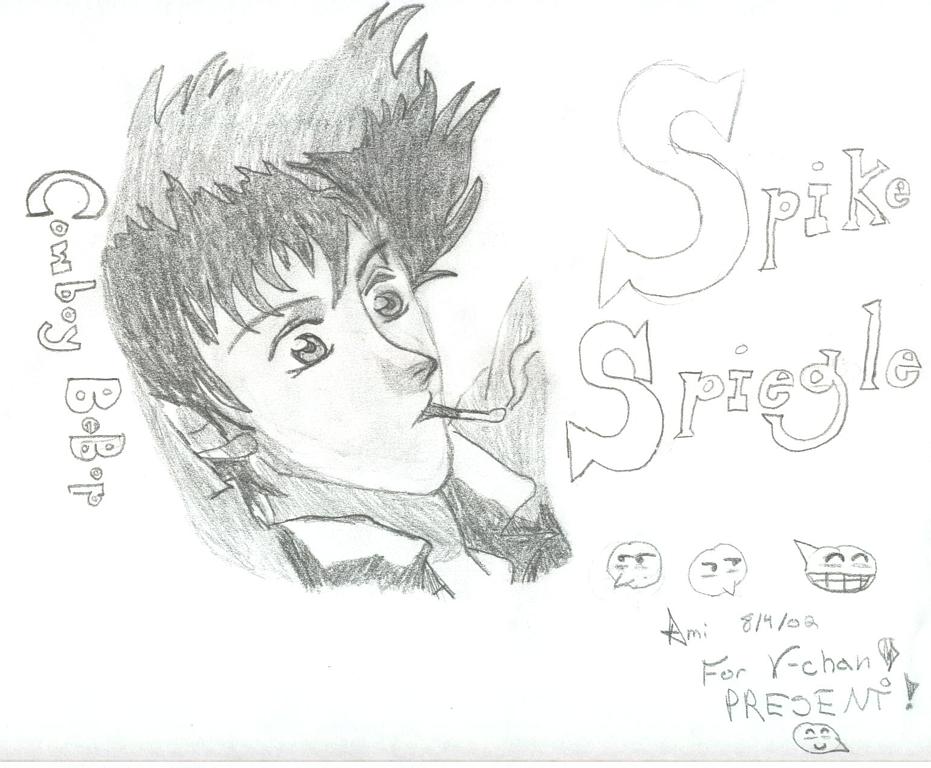 w00!  It's Spike!  Manga Style.. o_O!