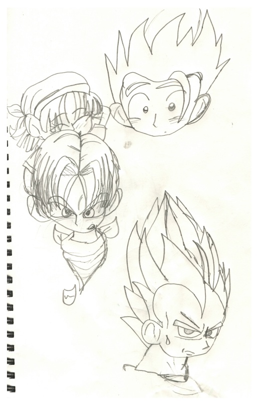 Dragonball Z/ GT, Facial expressions.