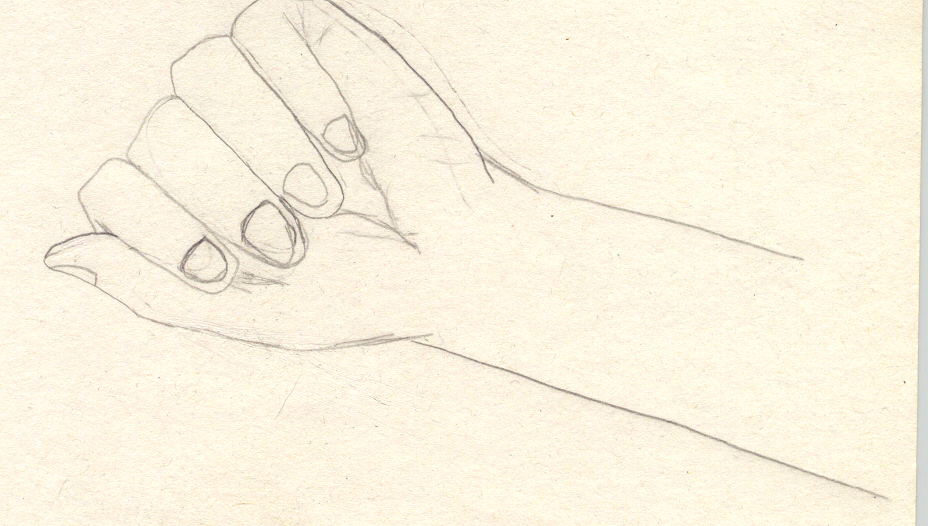 hand sketch one