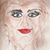 Old Make-up Woman