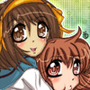 TMHS:Haruhi + Mikuru