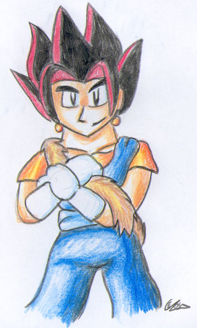 Vegetto's tail