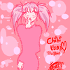 Teenage Chibi Usa (acid pink version)