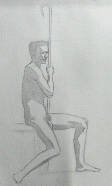 Fourth Sustained Pose Cartoon