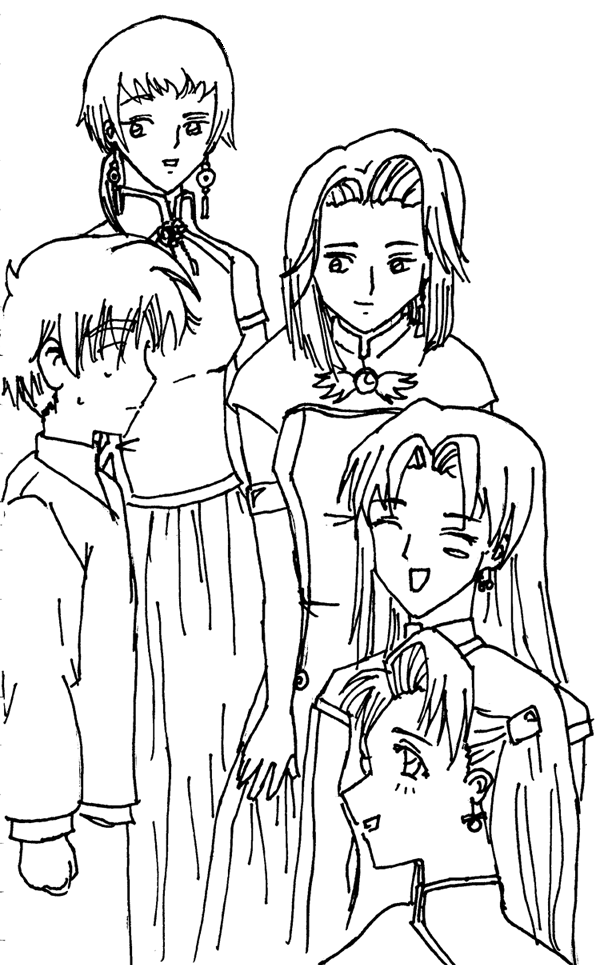 Syaoran and Sisters