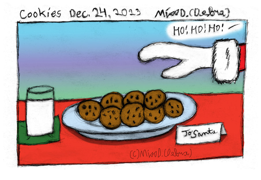 Cookies - December 24th Drawing challenge