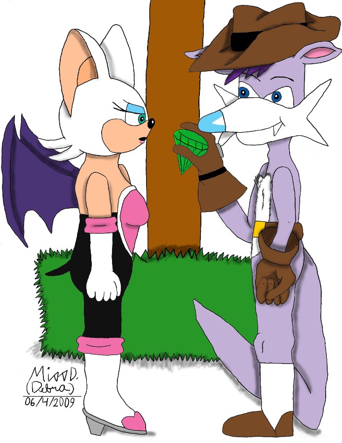 Nack and Rouge - Chaos Emerald: Wanted!