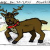 Reindeer - December 23rd Drawing challenge