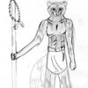 Raccoon Anthropomorph Sketch