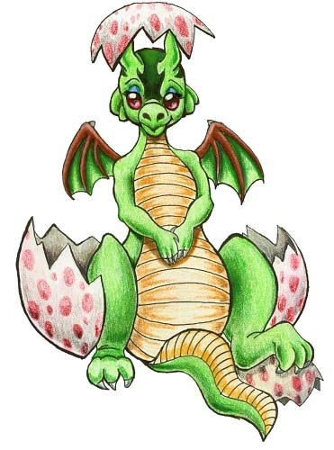 Baby Green Dragon