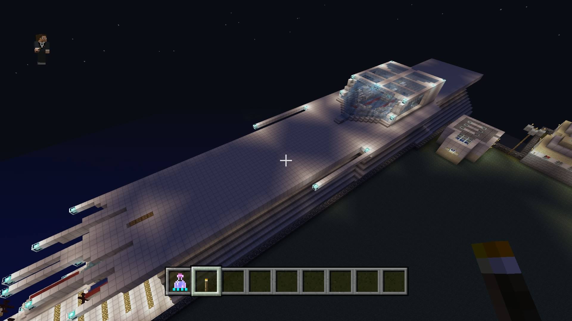 Building of a World-New Avalon GrandLaner Project In Minecraft