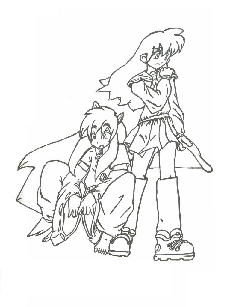 Kagome and Inuyasha