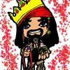 Colored Jack Sparrow