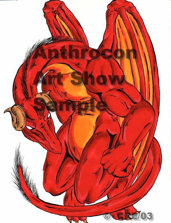 Red Dragon for anthrocon