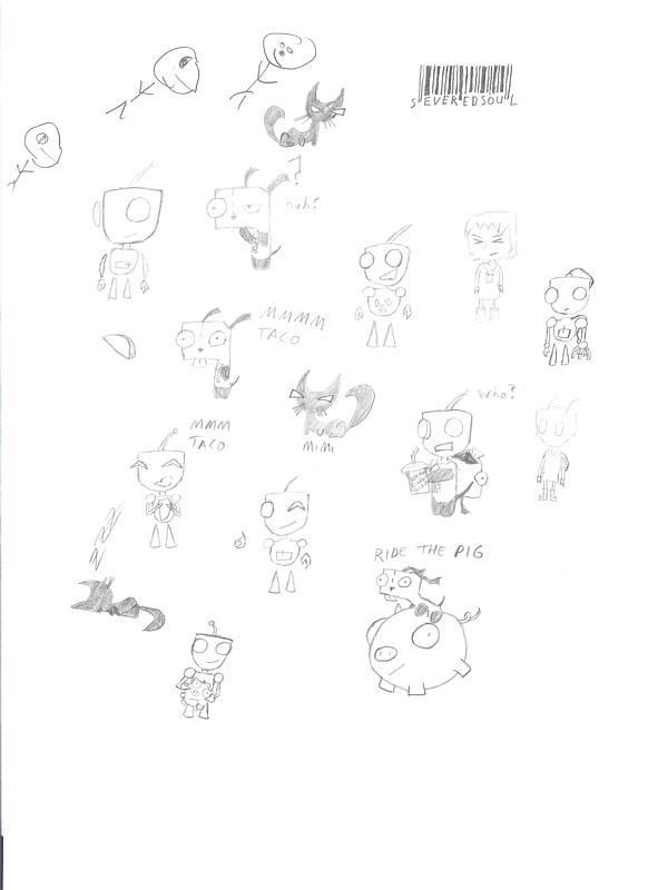 random gir sketches