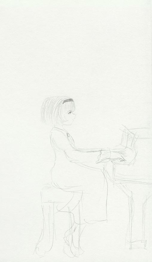 Dorothy and piano