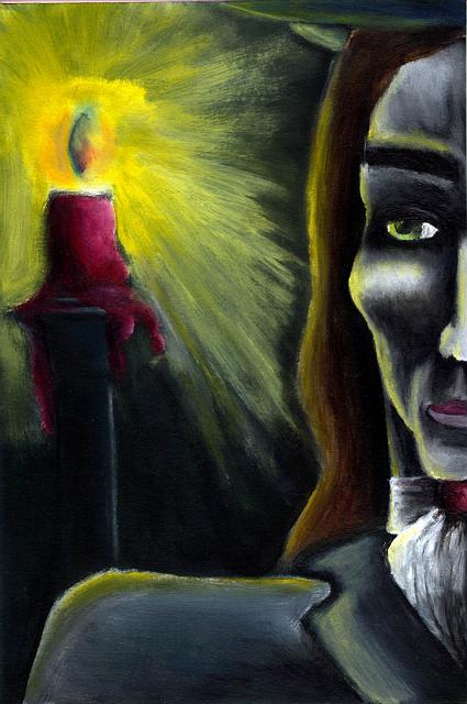 painting of dracula