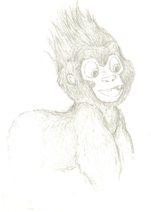 Tarzan - Terk Sketch