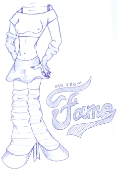 Fame! Costume design
