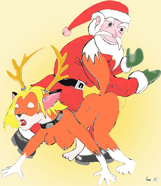 Nicky and Santa