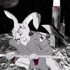 Rabbits on the moon??!