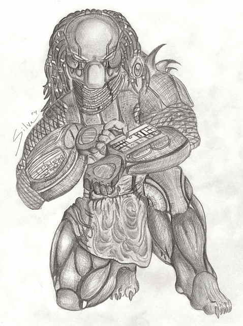 Kneeling Predator