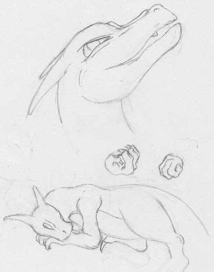 Sketchy Charizards