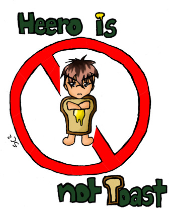 Heero is not Toast.