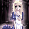 Alice as a ghost~!  OooO~!