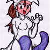 Ivy Shaur in a Mewtwo suit
