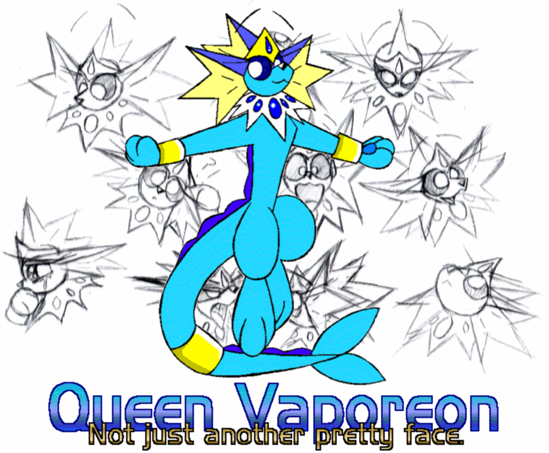 Queen Vaporeon: Not Just Another Pretty Face